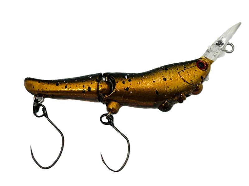 Smith LTD Tic Tac Lipper 3,8g Forellen Wobbler Farbe 13 Sabicrokin sinkend mit Rassel und lebhafter Aktion