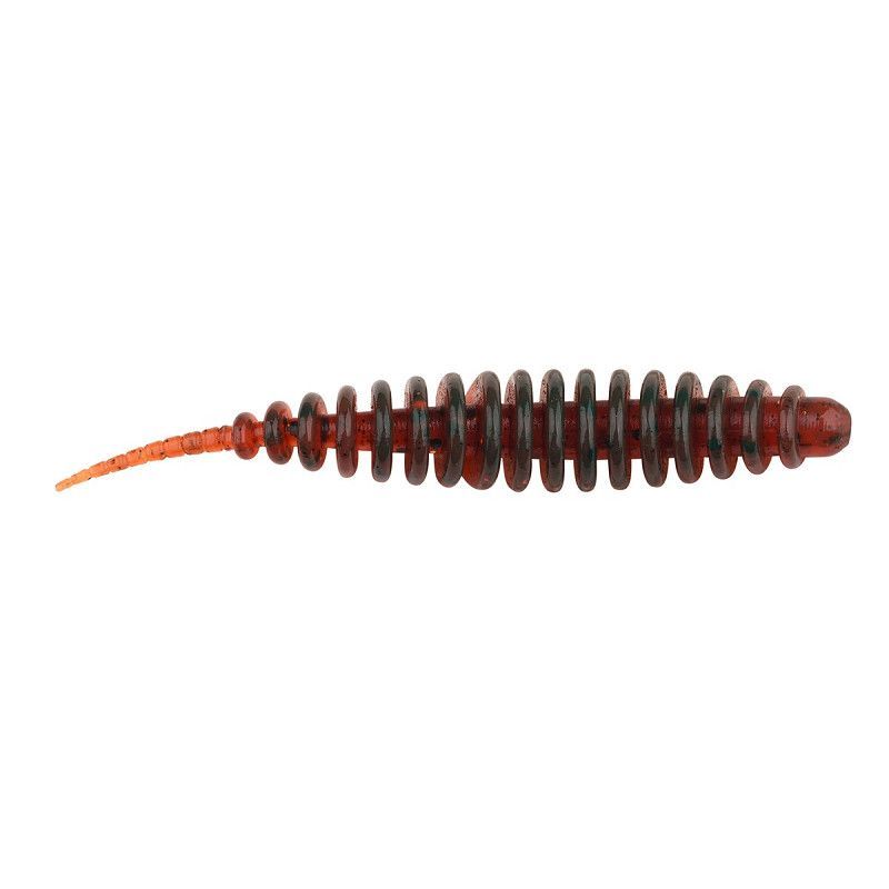 Troutmaster Master Worm 45mm Knoblauch Motor Oil Forellenköder 10 Stück Troutmaster Master Worm 45mm Knoblauch Motor Oil Forellenköder 10 Stück
