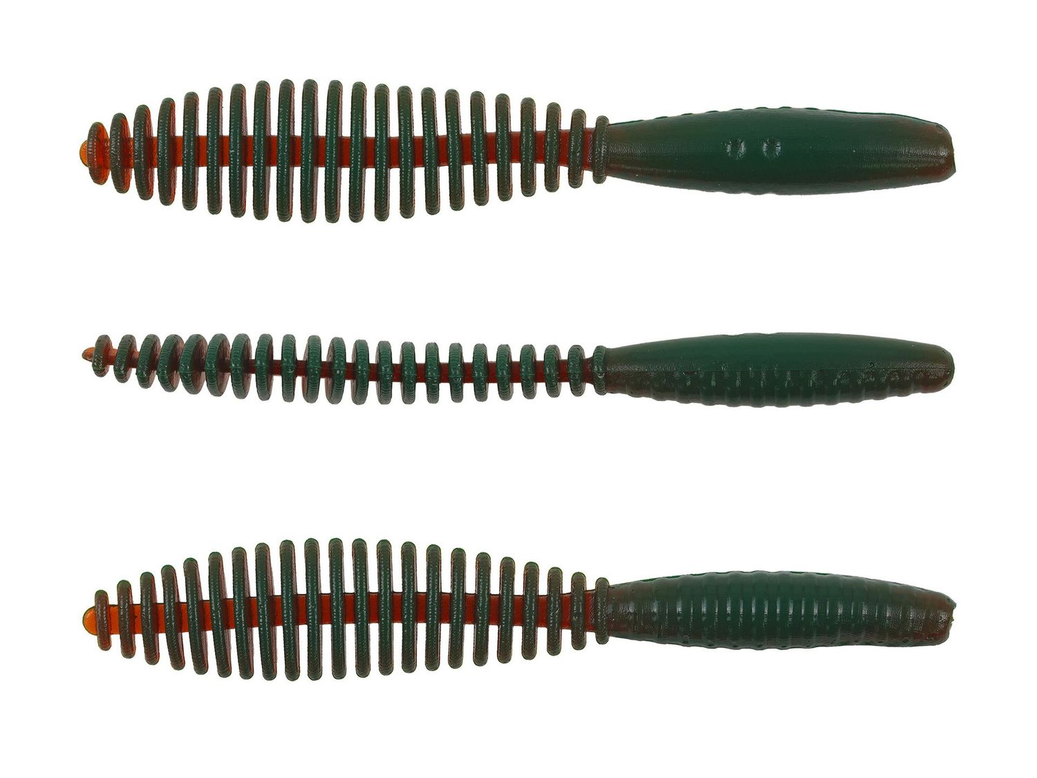 Troutmaster Leech 75mm Knoblauch Motor Oil Forellenköder 8 Stück Trout Master Leech 75 Gummiköder für Forellen, 7,5 cm, mit Knoblaucharoma für UL-Angeln und Micro Jigs