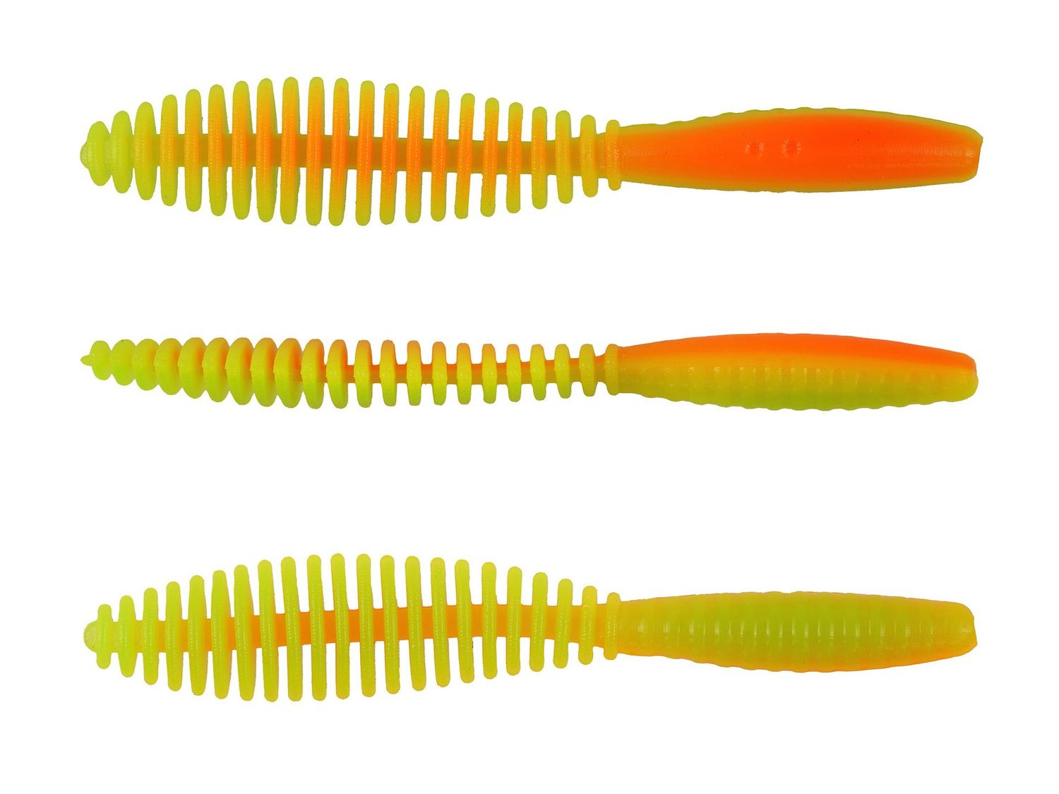 Trout Master Leech 75 Gummiköder für Forellen, 7,5 cm, mit Knoblaucharoma für UL-Angeln und Micro Jigs