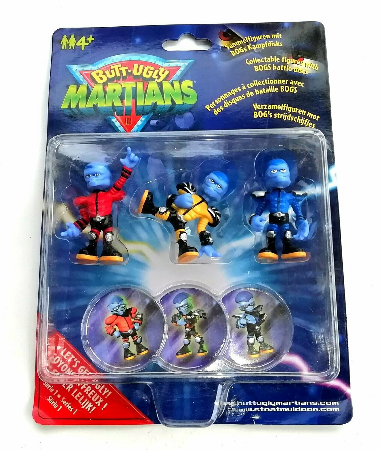 Vintage 2000 Butt-Ugly Martians ~ 2-T-FRU-T / B.BOP-A-LUNA / DO-WAH DIDDY ~ New