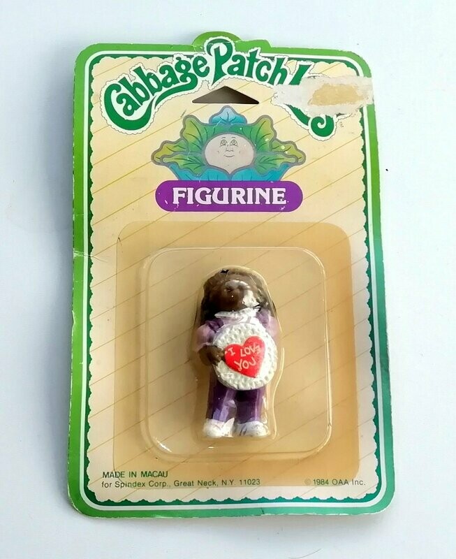 Vintage 1984 Panosh Place Cabbage Patch Dolls ~ MINI FIGURINE