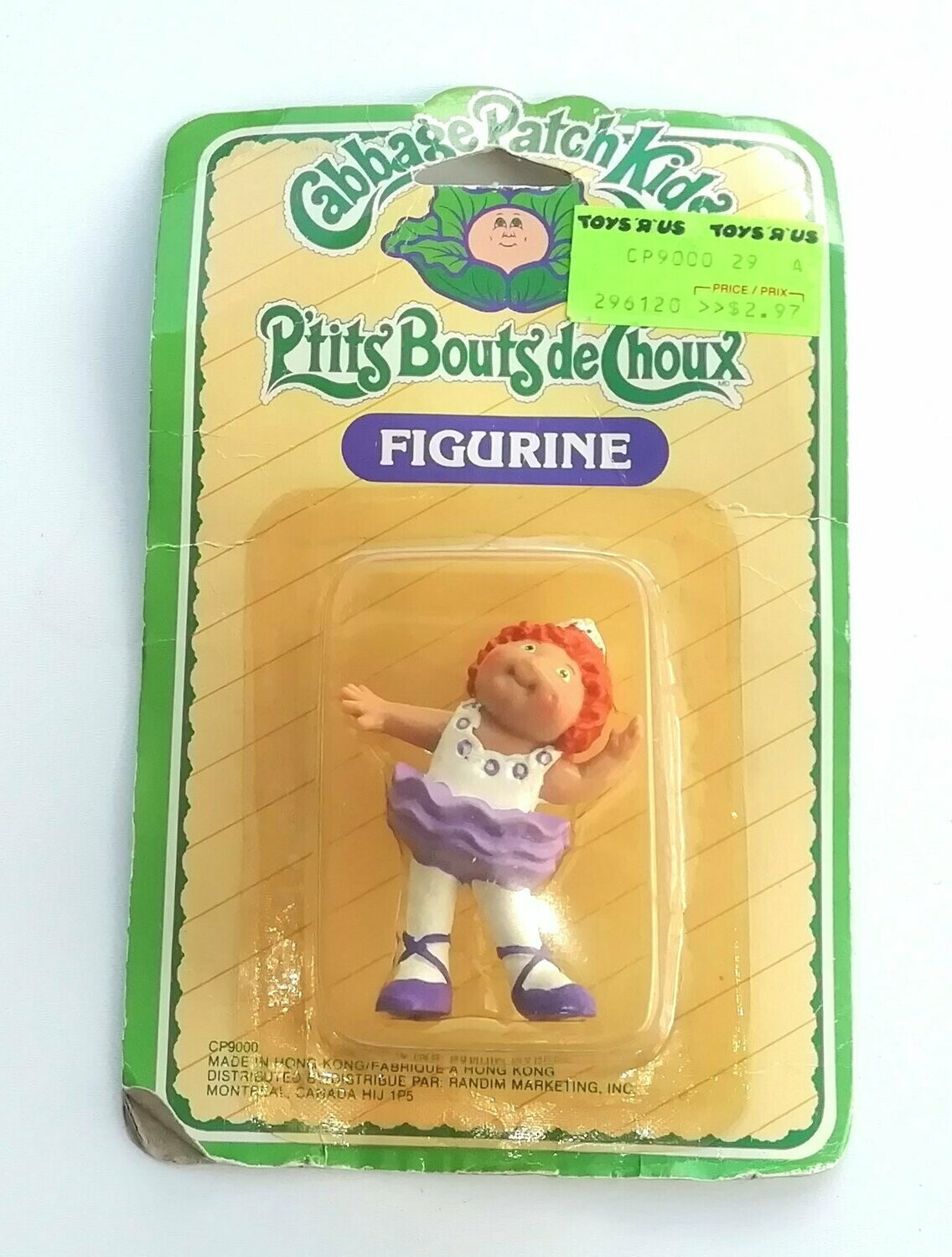 Vintage 1984 Panosh Place Cabbage Patch Dolls ~ MINI FIGURINE