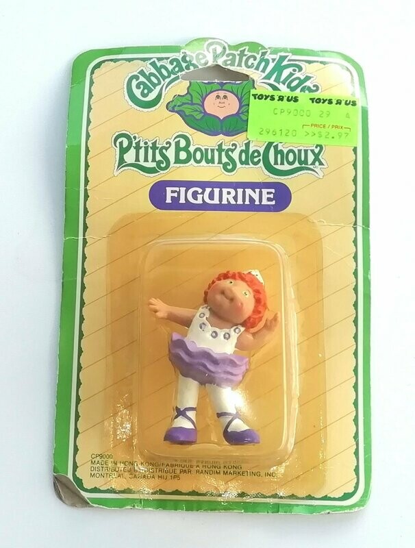 Vintage 1984 Panosh Place Cabbage Patch Dolls ~ MINI FIGURINE