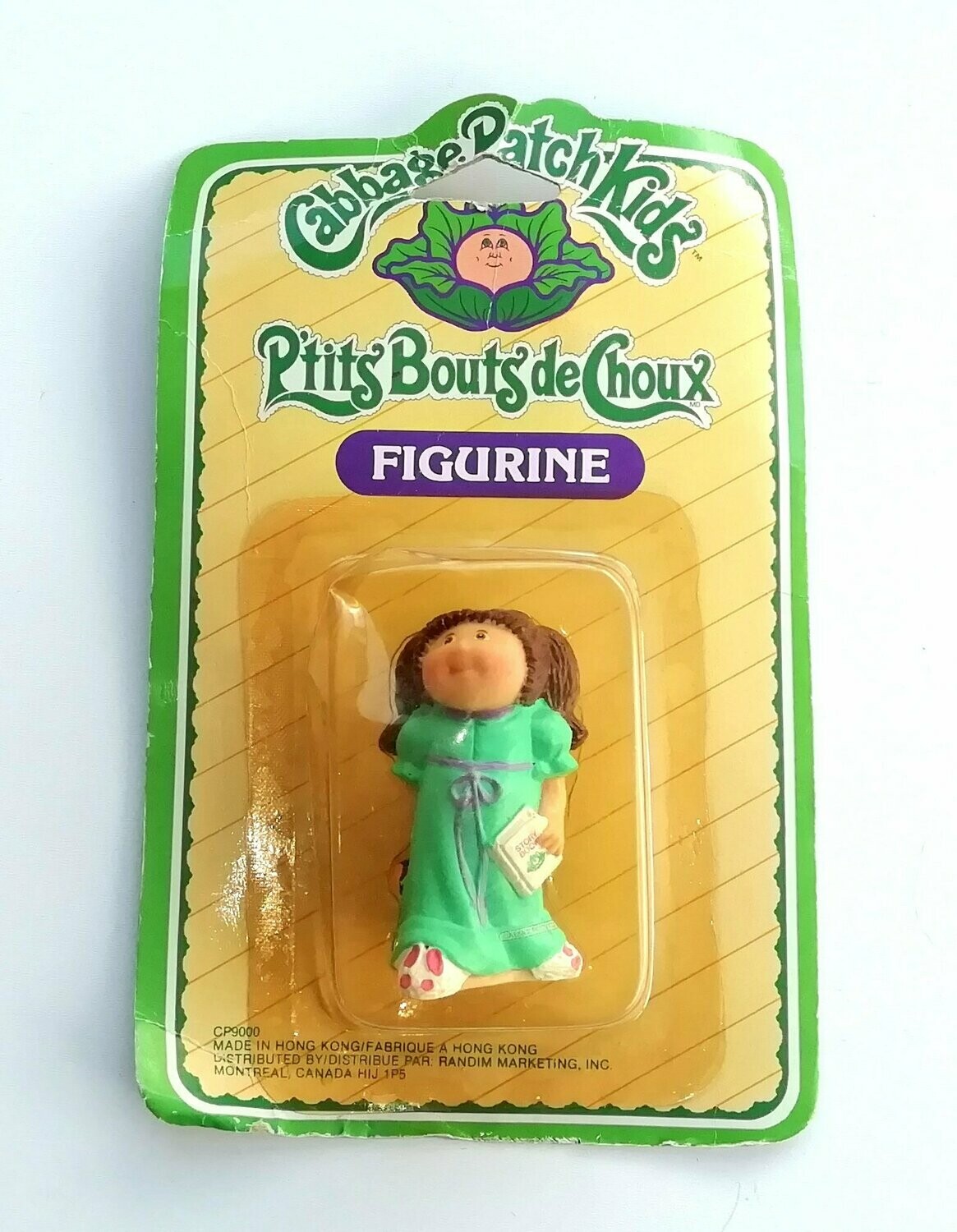 Vintage 1984 Panosh Place Cabbage Patch Dolls ~ MINI FIGURINE