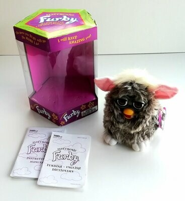 Vintage 1999 Tiger Electronics Ltd ~ FURBY ~ Fully Working ~ Boxed
