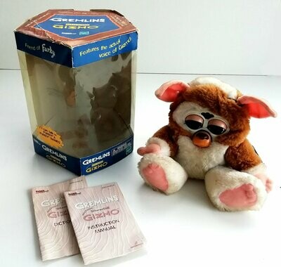 Vintage 1999 Tiger Electronics Ltd ~ GREMLINS GIZMO FURBY ~ Fully Working ~ Boxed