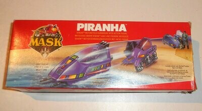 1986 Kenner Toys - M.A.S.K. Series 1 ~ PIRANHA ~ Boxed