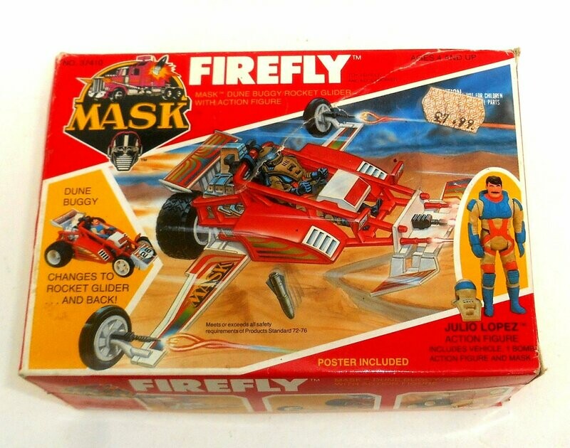 1986 Kenner Toys - M.A.S.K. Series 2 ~ FIREFLY ~ Boxed