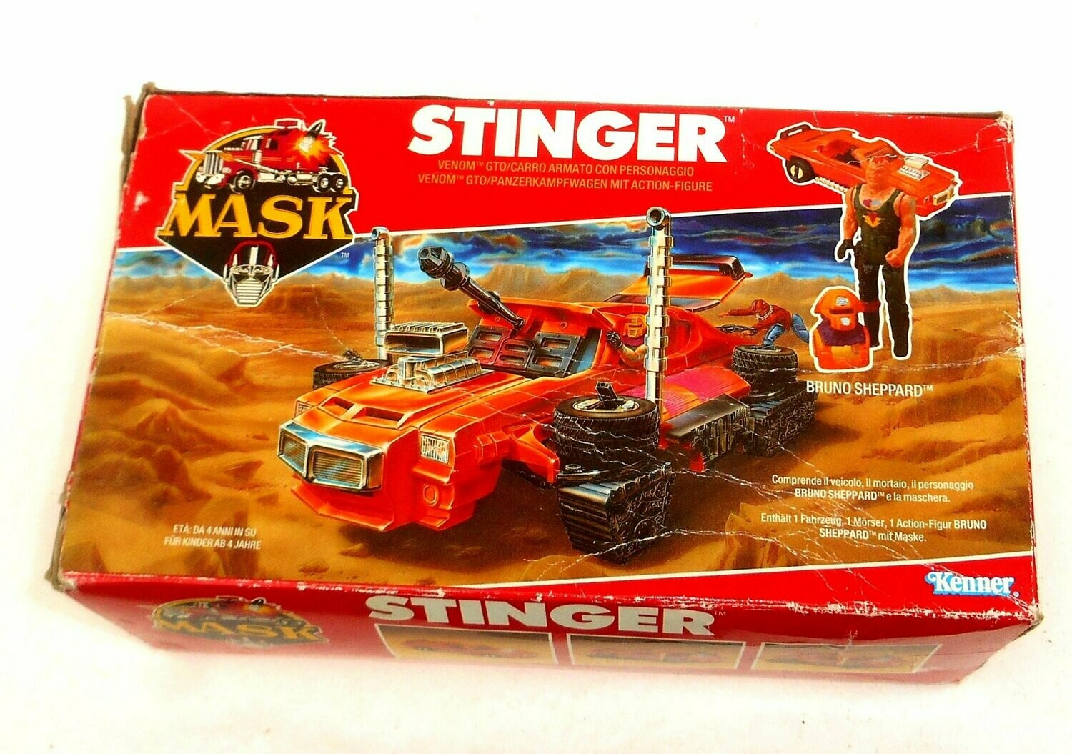 1986 Kenner Toys - M.A.S.K. Series 2 ~ STINGER ~ Boxed