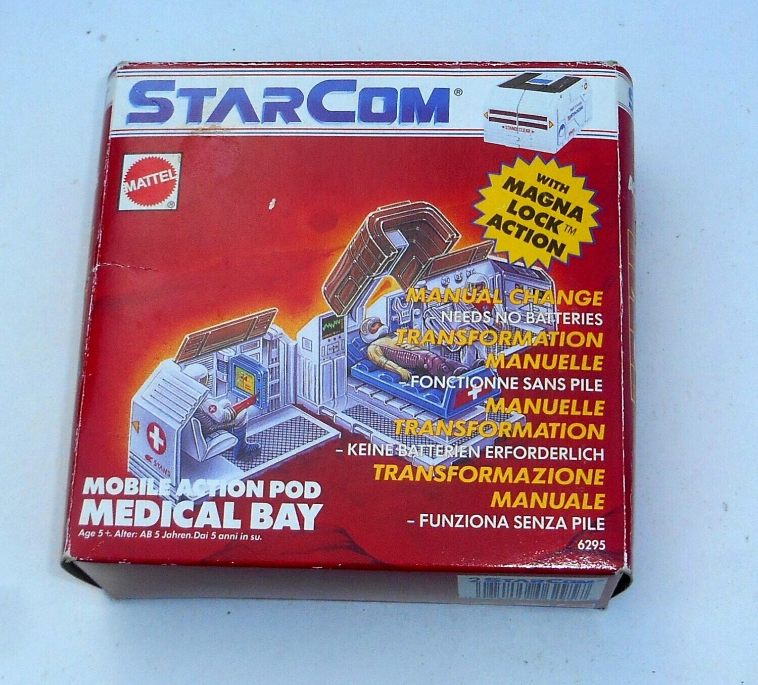 1990 Mattel Ind Inc - Starcom ~ VEHICLE REPAIR Action Pod ~ Boxed
