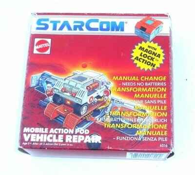 1990 Mattel Ind Inc - Starcom ~ MEDICAL BAY Action Pod ~ Boxed