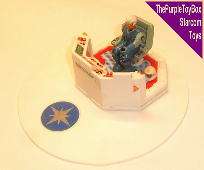 Vintage 1980's Starcom Toys ~ "ADM. FRANKLIN BRICKLEY" ~ Starcom Commander ~ *CUSTOM FIGURE*