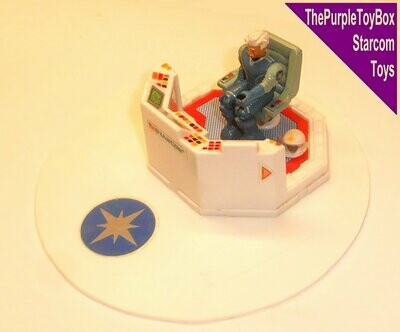 Vintage 1980's Starcom Toys ~ "ADM. FRANKLIN BRICKLEY" ~ Starcom Commander ~ *CUSTOM FIGURE*