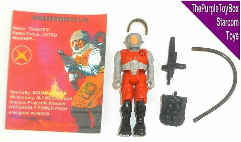 Vintage 1980's Starcom Toys ~ "RANGER" ~ Astro Marines ~ *CUSTOM FIGURE*