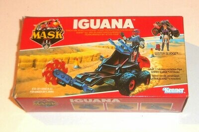 1985 Kenner Toys - M.A.S.K. Series 3 ~ IGUANA ~ Boxed