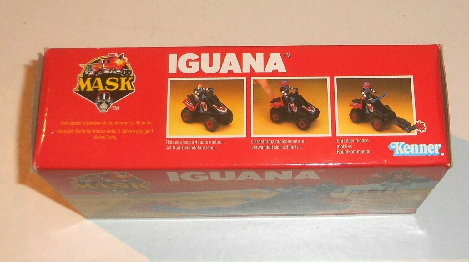 Kenner M.A.S.K. Iguana - RedFive Toys and Collectibles