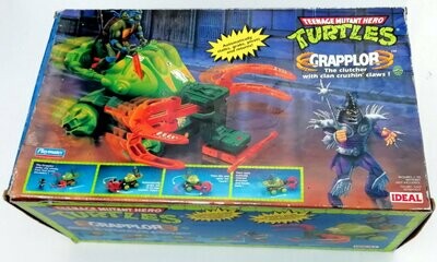Vintage 1993 Playmates Toys - TMNT ~ GRAPPLOR~ Brand New in Box