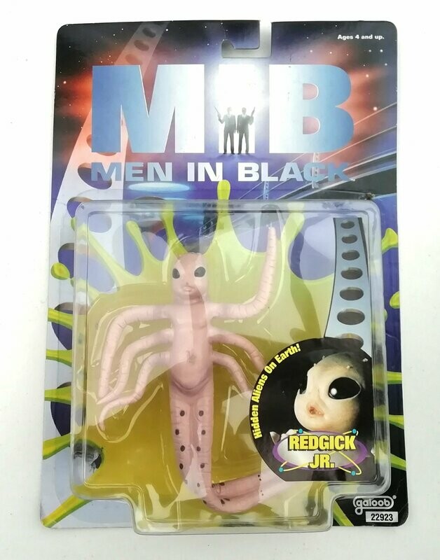 Vintage 1997 Galoob Toys - Men in Black - REDGICK JR. - Bendable Figure MOC