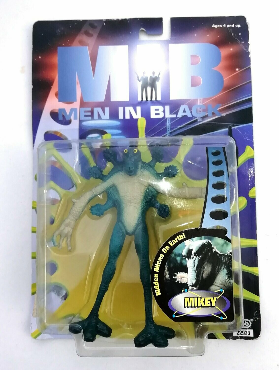 Vintage 1997 Galoob Toys - Men in Black - MIKEY - Bendable Figure MOC