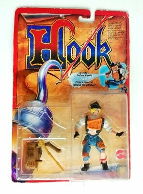 Vintage 1991 Mattel Toys - Hook ~ Peter Pan ~ ACE ~ New on Card MOC