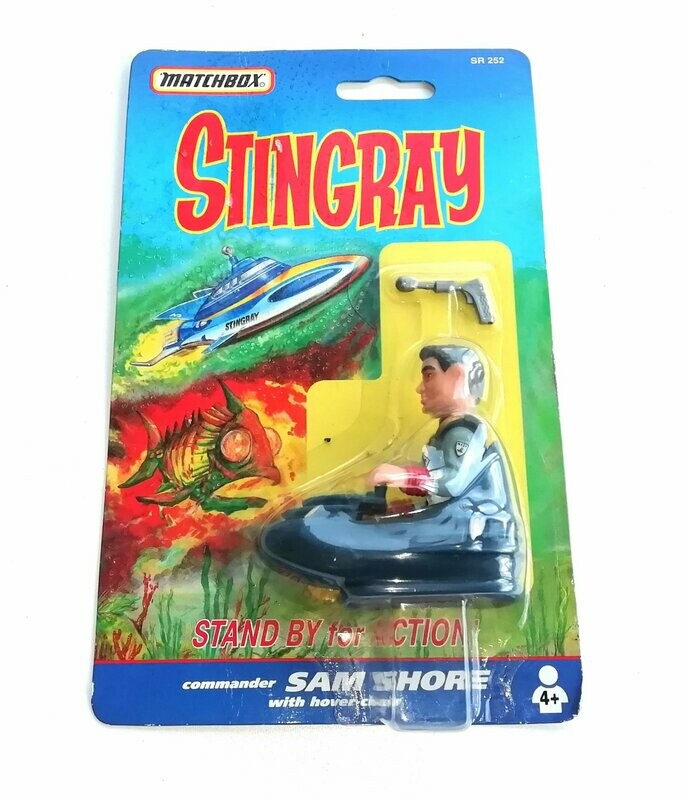 Vintage 1992 Matchbox Toys ~ Stingray ~ SAM SHORE ~ Figure ~ New MOC MIB
