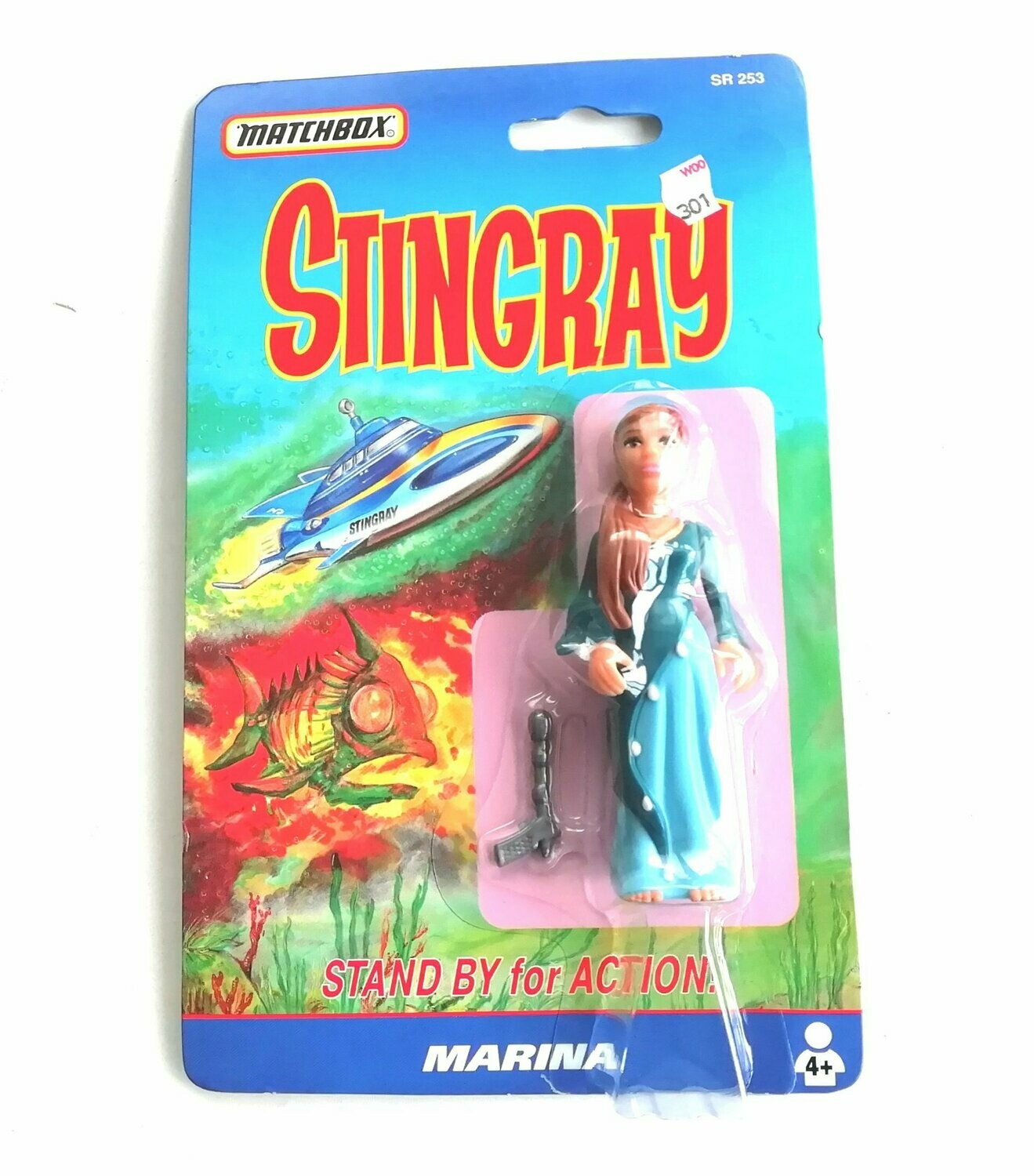 Vintage 1992 Matchbox Toys ~ Stingray ~ MARINA ~ Figure ~ New MOC MIB
