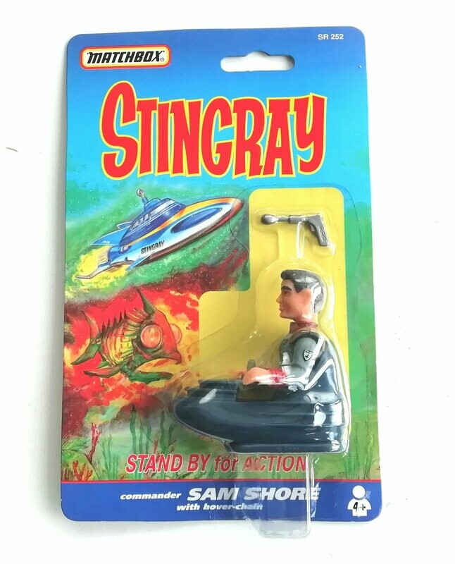 Vintage 1992 Matchbox Toys ~ Stingray ~ SAM SHORE ~ Figure ~ New MOC MIB