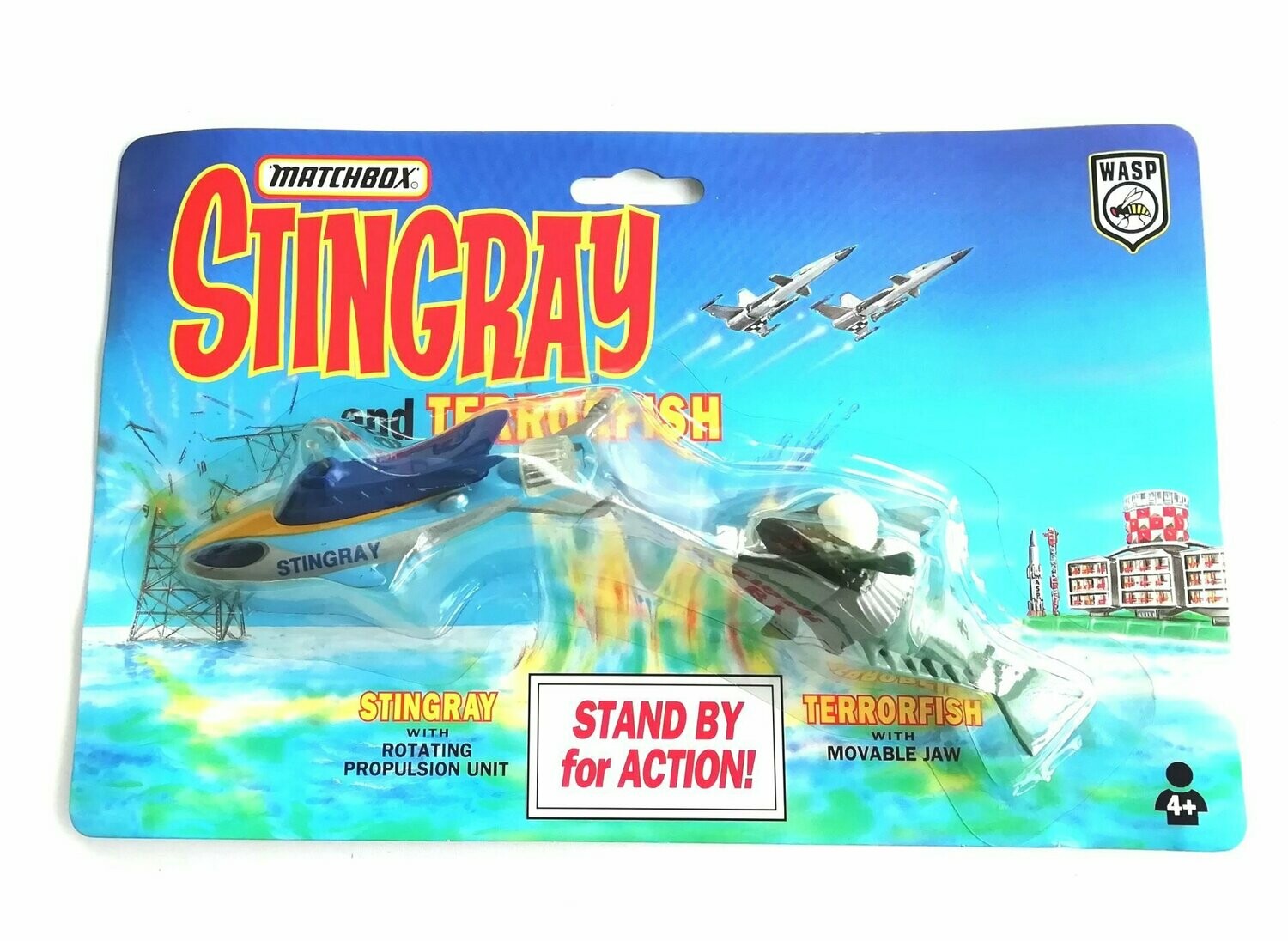 Vintage 1992 Matchbox Toys ~ Stingray ~ STINGRAY & TERRORFISH ~ Vehicles ~ New MOC