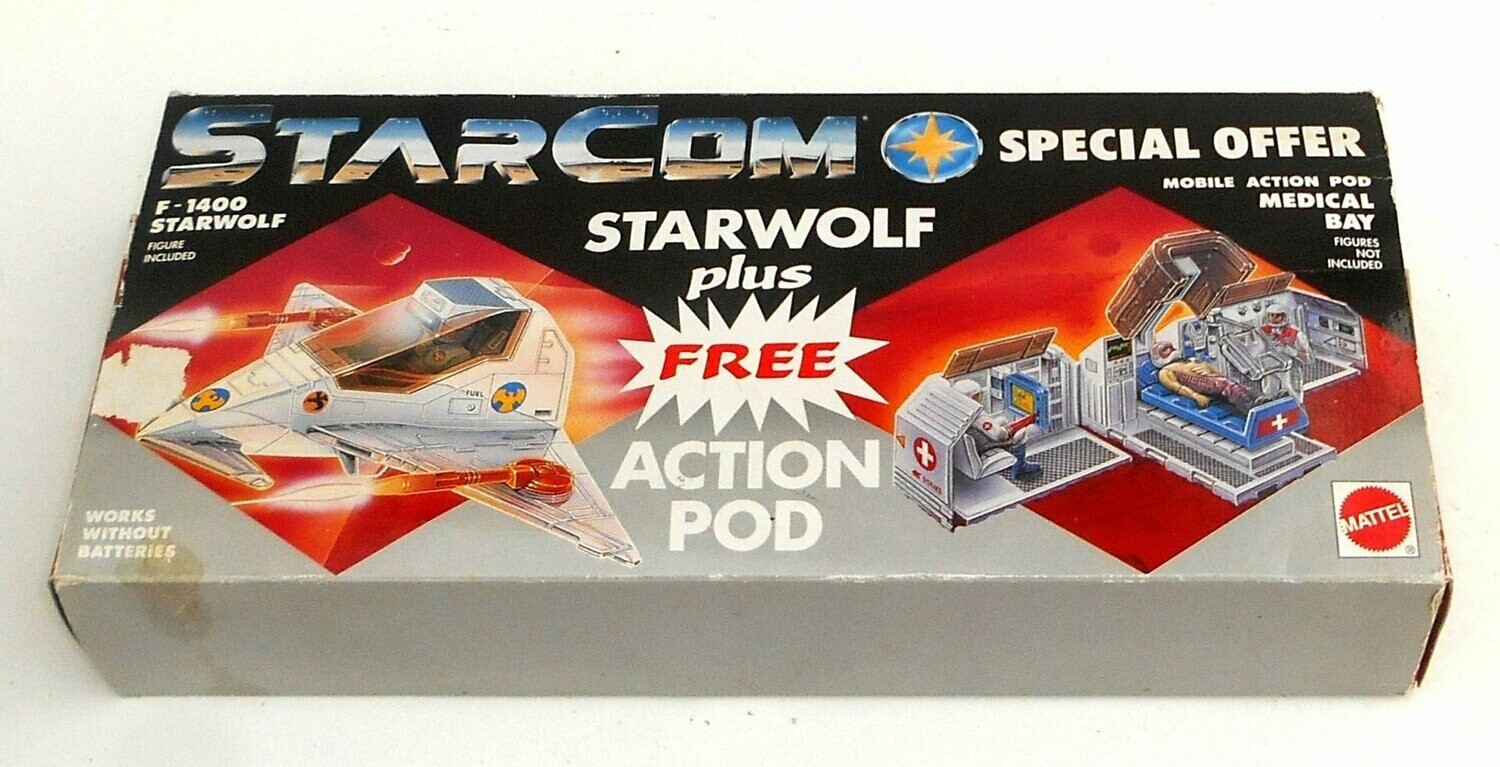 1990 Mattel Toys - Starcom ~ STARWOLF *SPECIAL OFFER* PACK ~ Boxed