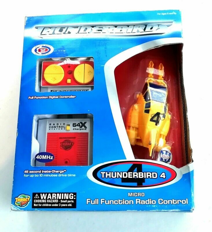 Vintage Thunderbirds Radio Control Units - THUNDERBIRD 4 - New MIB