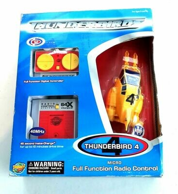 Vintage Thunderbirds Radio Control Units - THUNDERBIRD 4 - New MIB