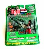 2002 Hasbro Toys ~ G.I. Joe ~ AGENT SCARLETT vs' ZARTAN ~ New on Card