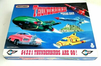 1992 Matchbox Thunderbirds ~ 5 VEHICLE SUPER SET ~ Boxed