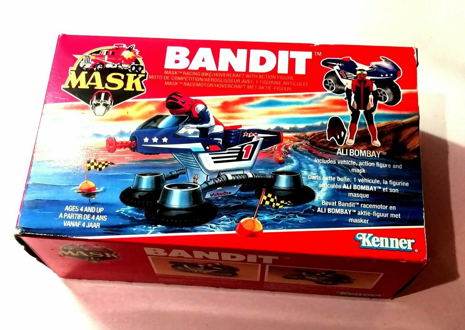 1987 Kenner Toys - M.A.S.K. Racing Series 3 ~ BANDIT ~ Boxed