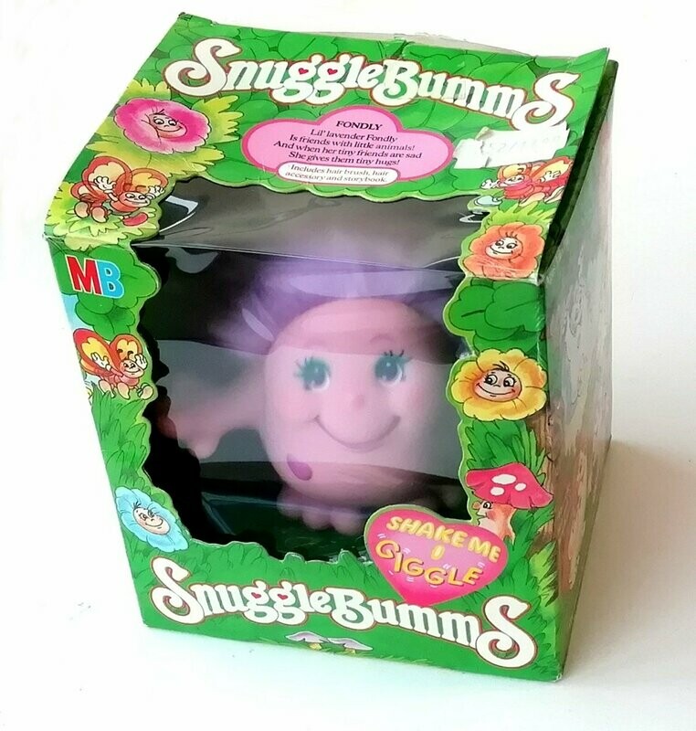 Snugglebumms ~ BABY FONDLY ~ 1984 Milton Bradley Ltd Boxed