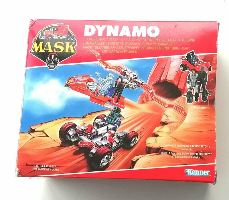 1987 Kenner Toys - M.A.S.K. Series 4 ~ DYNAMO ~ Boxed