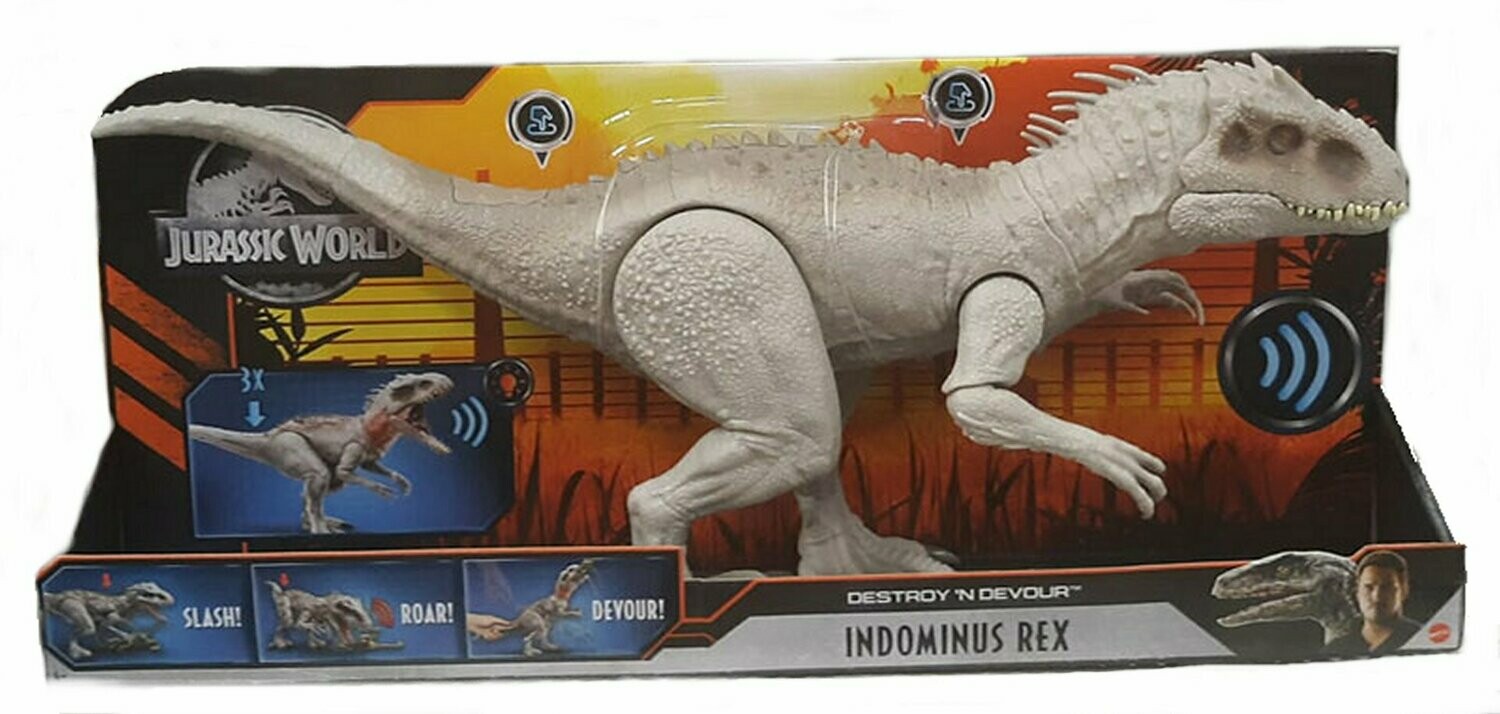 Mattel Toys Jurassic World Destroy N Devour Indominus Rex