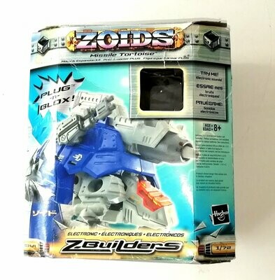 2003 Hasbro Z-Builders Zoids - (#BZ-101 MISSILE TORTOISE) Boxed with Instructions