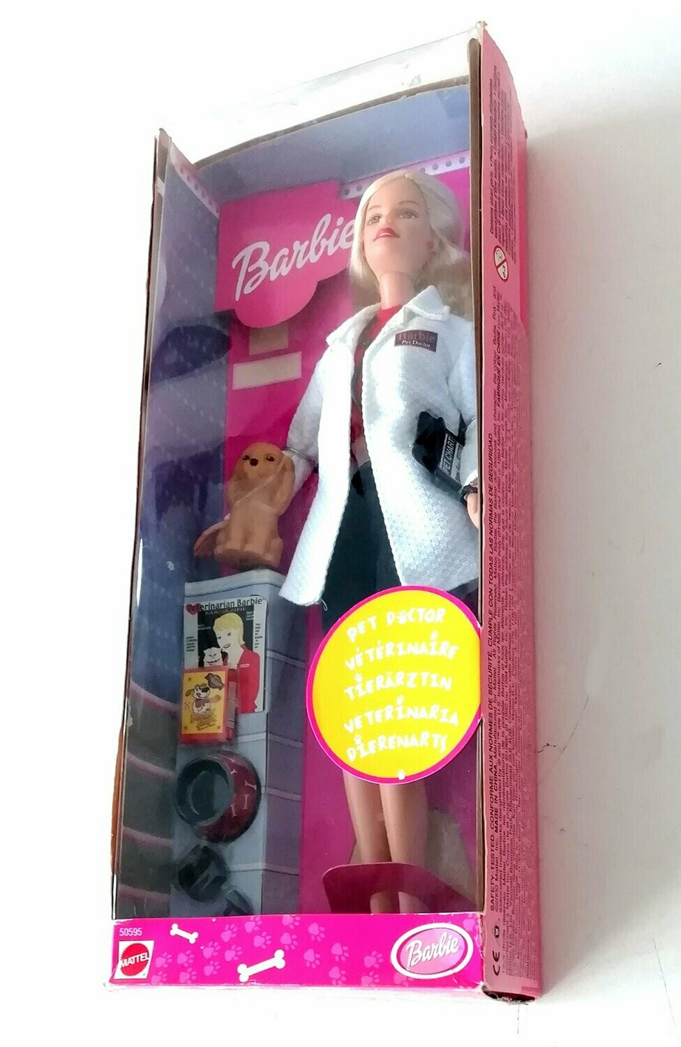 2000 Barbie Dolls ~ PET DOCTOR / VETERINARIAN BARBIE DOLL ~ Boxed Doll ~ MIB