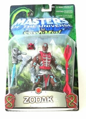 Masters of the Universe vs The Snakemen ZODAK 6" Action Figure - New MOC 2003 Mattel Toys