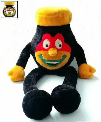 Vintage 1970's / 80's Marmite Collectables ~ MR MARMITE ~ 36" Plush Toy **RARE**
