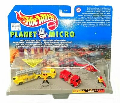 1997 Mattel Planet Micro / Micro Machines ~ #18716 URBAN RESCUE