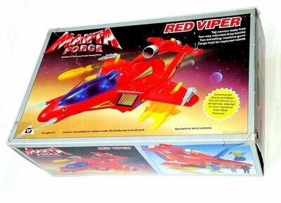 1989 Bluebird Toys ~ Manta Force ~ Viper Squad ~ #900221 RED VENOM