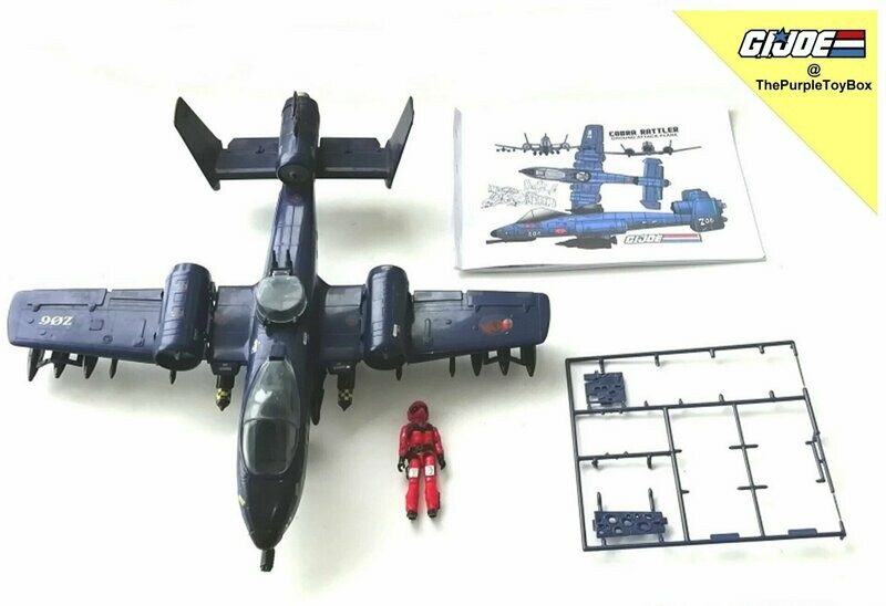 1984 Hasbro G.I. Joe ~ Vehicles ~ COBRA RATTLER & Wild Weasel ~ 100% Complete