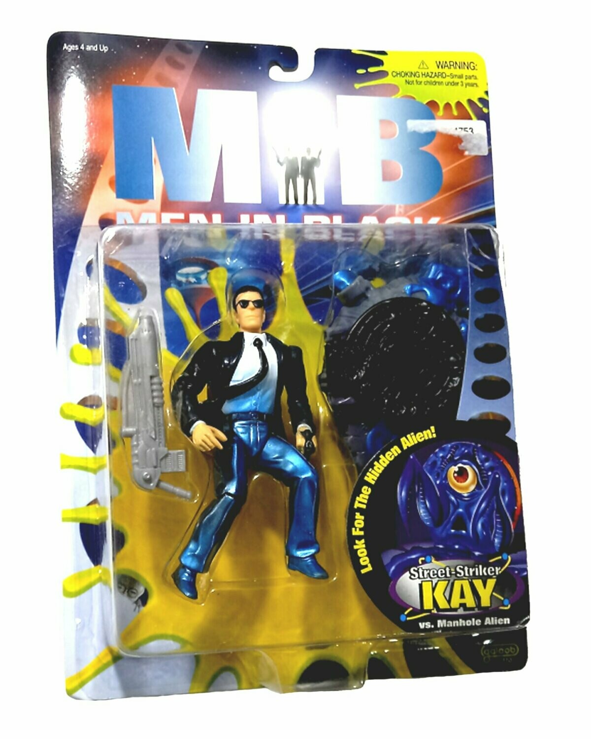 Vintage 1997 Galoob Toys - Men in Black - KAY - Action Figure MOC