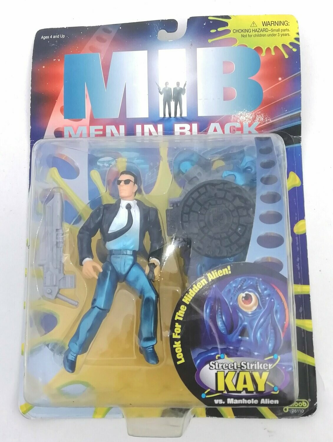 Vintage 1997 Galoob Toys - Men in Black - KAY - Action Figure MOC