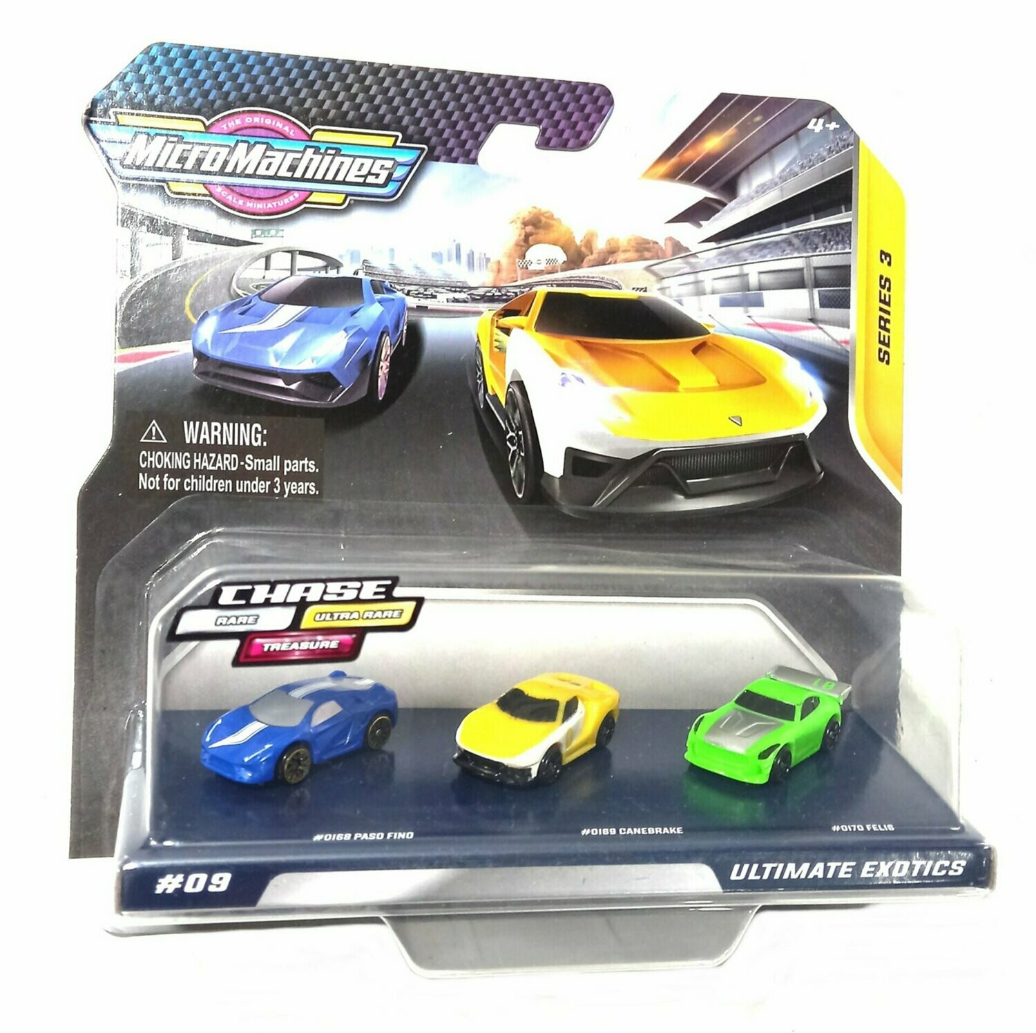 2020 Hasbro Micro Machines ~ Chase Series 3 ~ #09 ULTIMATE EXOTICS