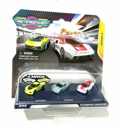 2020 Hasbro Micro Machines ~ Chase Series 2 ~ #08 ULTIMATE EXOTICS
