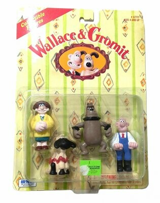 1989 Irwin ~ Wallace & Gromit Ltd ~ #57777 COLLECTABLE FIGURES